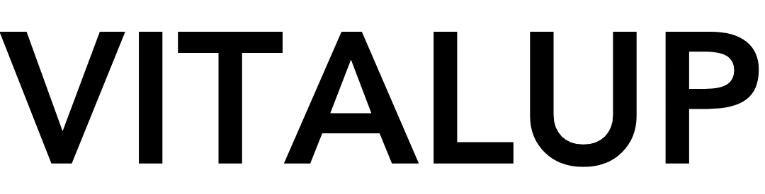 vitalup avinier font logo