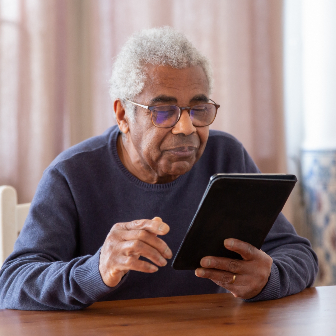 Search bar showing "assisted living near me" with top-ranking results