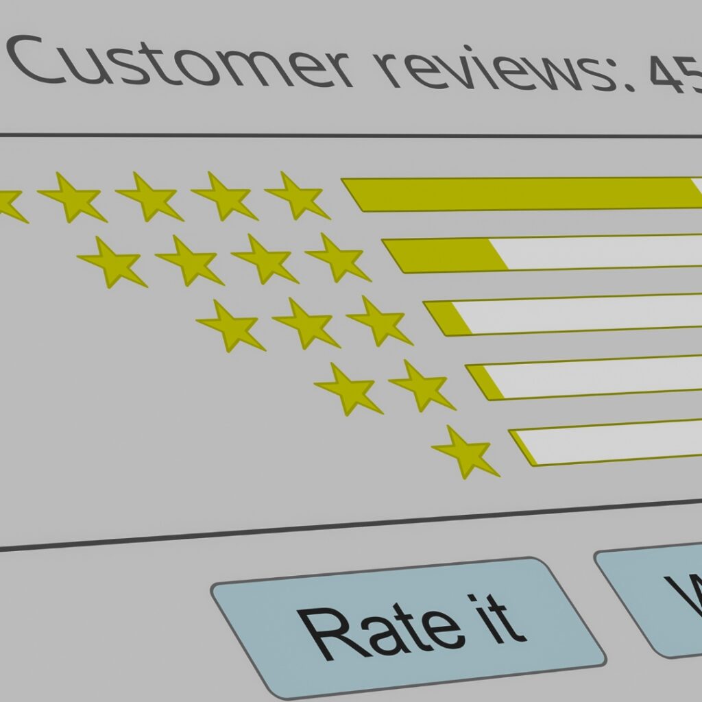 Online reviews for assisted living community