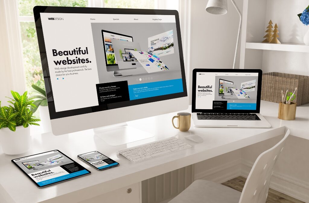 Modern UI/UX website design