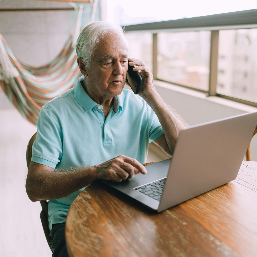 Paid social media ads for senior living community promotion