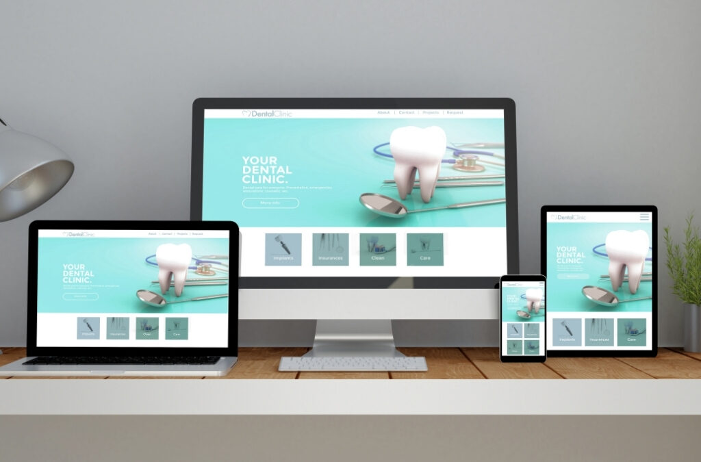 Overly polished dental website reducing patient trust