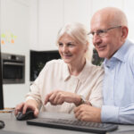 Personalized senior living consultation with modern technology